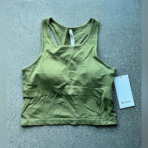 LULULEMON EBB TO STREET CROPPED TANK